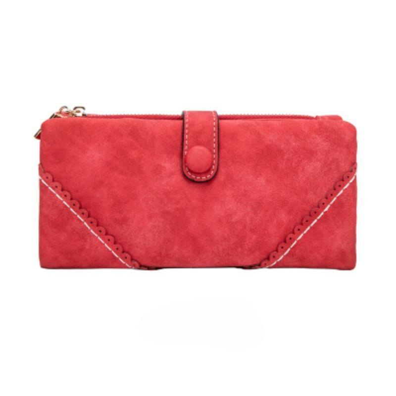 Women's Long Wallet Retro Large Capacity Folding Multi Slot Wallet