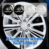 4PCS 56mm Car Styling Wheel Center Hub Caps Rim Cover Badge Emblem Sticker For RX350 IS250 CT200h ES250 ES300h NX300h