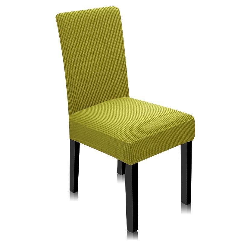 

Чехлы для стульев в столовой, эластичный чехол для стула, моющийся чехол для кухонного стула, съемный защитный чехол для сиденья, чехол для сиденья для дома 1 pc