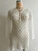 2026 European Summer Sexy Hollow Knit Beach Dress Bikini Cover-up Sun Protection for Women