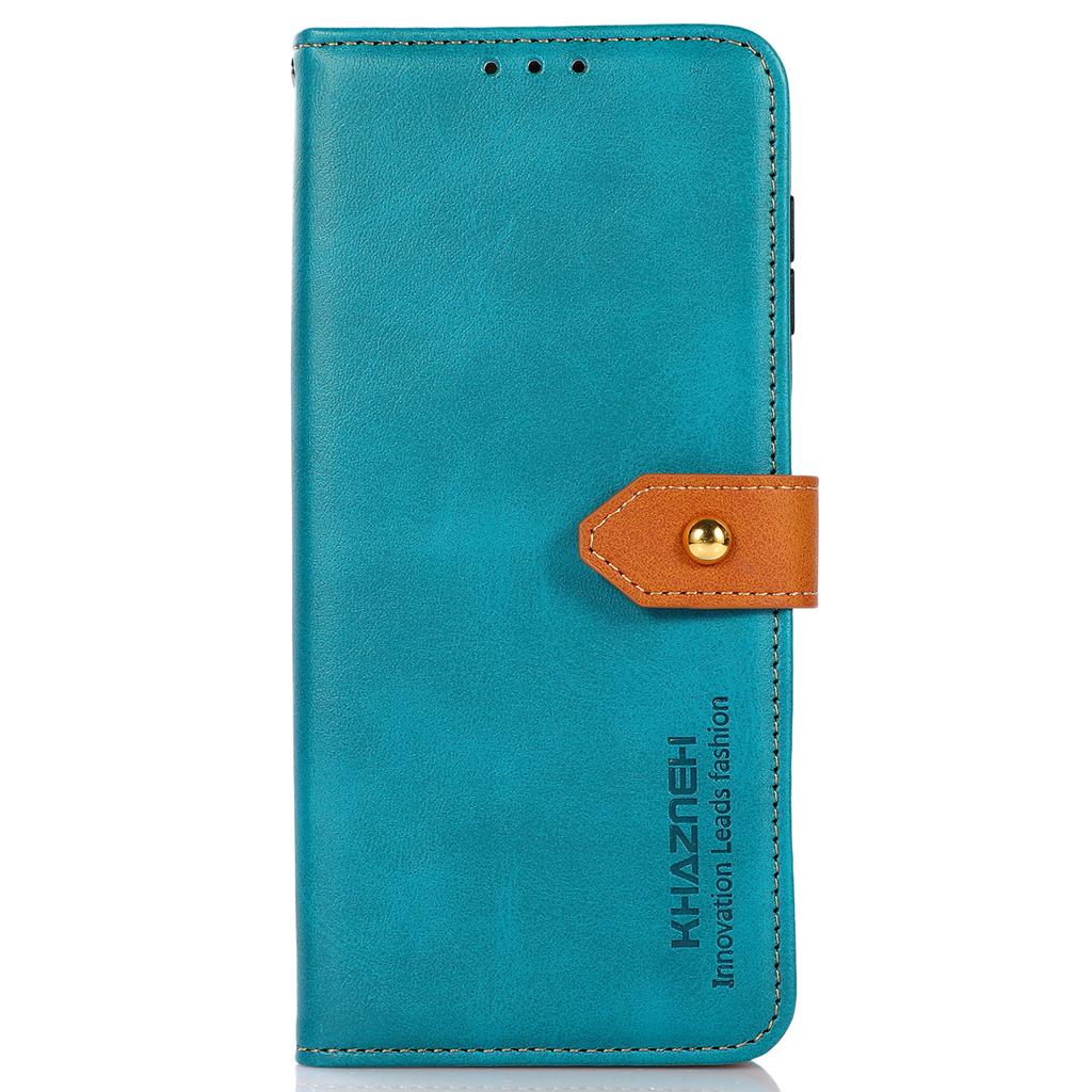 KHAZNEH For Xiaomi Redmi Note 12 4G PU Leather Cowhide Texture Phone Case Wallet Stand Phone Cover