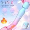 3 IN 1 Mode Dildos Vibrator AV Sex Machine Magic Wand Clitoris G Spot Stimulator Female Vagina Massager Woman Adults Sex Toy 18+