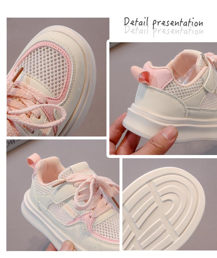 2025 Spring/Summer Kids' Breathable Soft Sole Sneakers - Trendy, Versatile, Casual Shoes for Boys & Girls (Midsize & Big Kids)