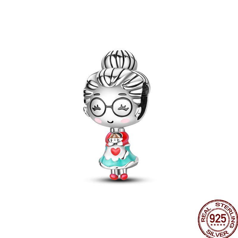 Copper Character Series Sports Cute Boys And Girls Charm Beads Suitable For 3Mm Original Bracelet Diy Jewelry