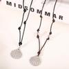 European & American Style Scallop Pendant Necklace - Simple Fashion Seashell Necklace for Women