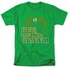 Irish Pride St Patrick's Day - Gumby - Kiss Me Im Green - Adult T-Shirt