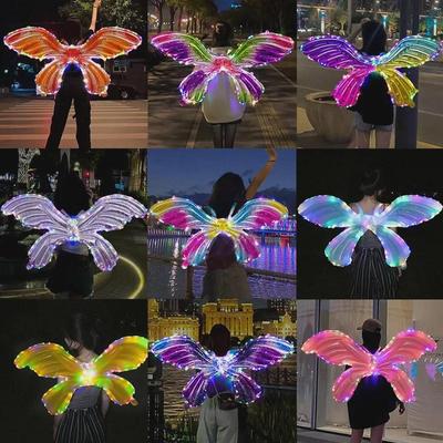 Inflatable Butterfly Wings Balloon - Birthday Party Decor and Children's Photo Props