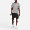 Nike Dri-FIT Legend Solid Logo Sports Fitness Quick-Dry Crew Neck Short Sleeve T-Shirt Men Tops Gray DX0989-091