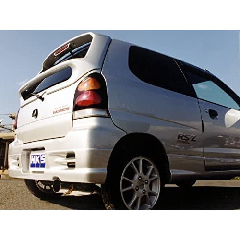 HKS Automotive Sports Muffler High Power 409 Suzuki Kei Works Kei Sports Alto Works Wagon R HN22S HA22S MC22S MC21S MC12S MC11S Vehicle Inspection