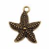 Starfish Charms Multi Color Metal Pendants For Beach Themed DIY Jewelry Accessories