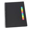  Reusable Paper Notebook Spiral Bound Erasable Shorthand Notepad APP Connectivity Black Lined and Dotted Pages 