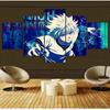 5 Panels Canvas Wall Arts Poster Painting Japanese Anime Hunter X Hunter Picture Prints Living Room Modular Home Decor Artwork