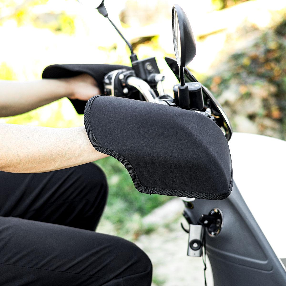 Motorcycle Grip Handlebar Muffs Windproof Sun Protection Breathable Handguards Motorbike Handlebar Gloves China Mainland