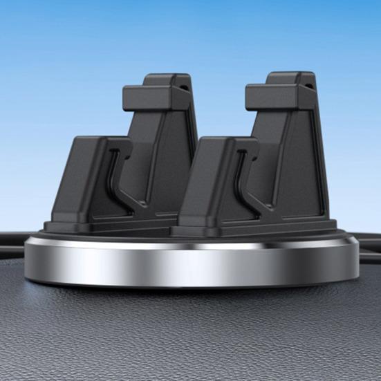 Car Dashboard Mobile Phone Holder 360 Rotating Base Non Slip Mat Universal