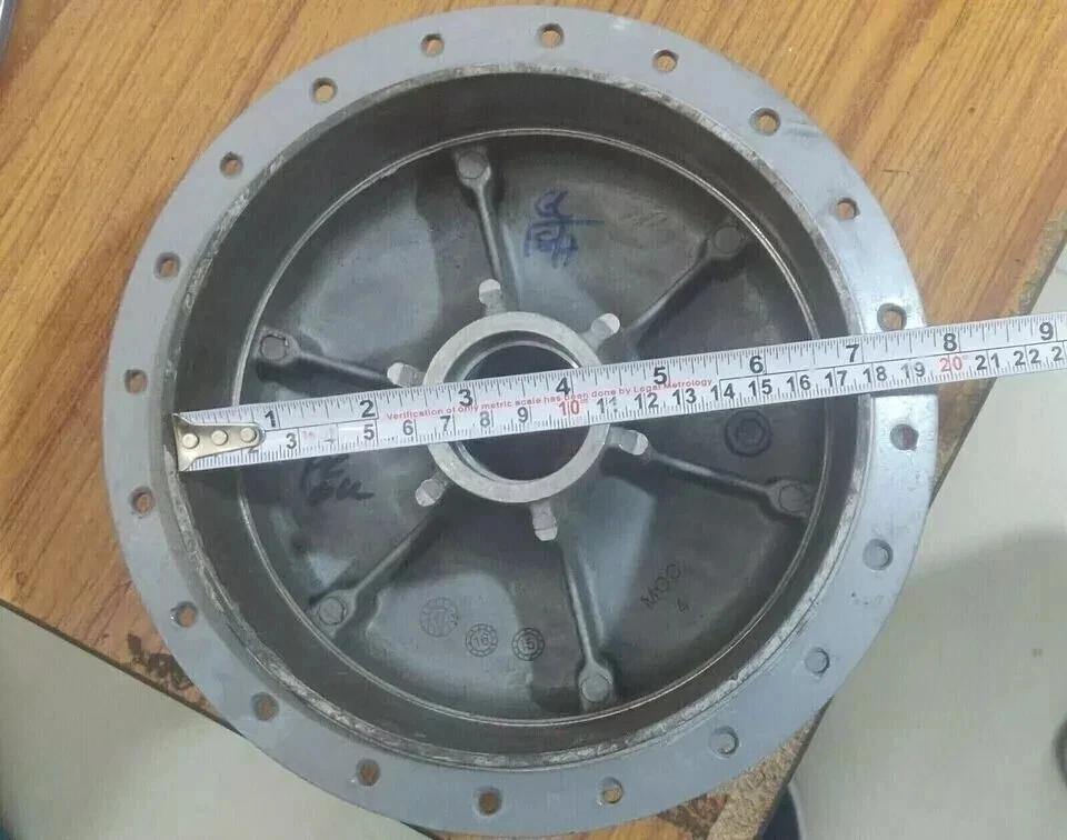 Per Royal Enfield Bullet 350Twin Scarpa Leading 7'' Mozzo Tamburo Freno Anteriore