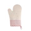 Thickened High-Temperature Resistant Silicone Oven Gloves, Cotton-Lined for Anti-Scald Protection In Household Kitchens