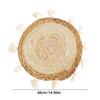Hangings Weave Plate Wall Decorations Straw Rattan Round Basket Decorations