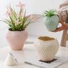 European Style Ceramic Strawberry Vase Colorful Potted Ornaments Living Room Dining Table Hydroponic Flower Ware Strawberry Vase