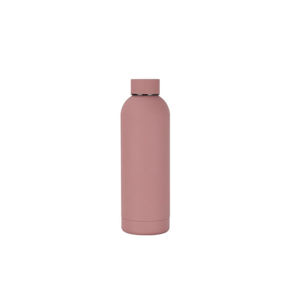 Large Capacity Small Mouth Thermos Cup Double Layer Sports Thermos Bottle  Camping