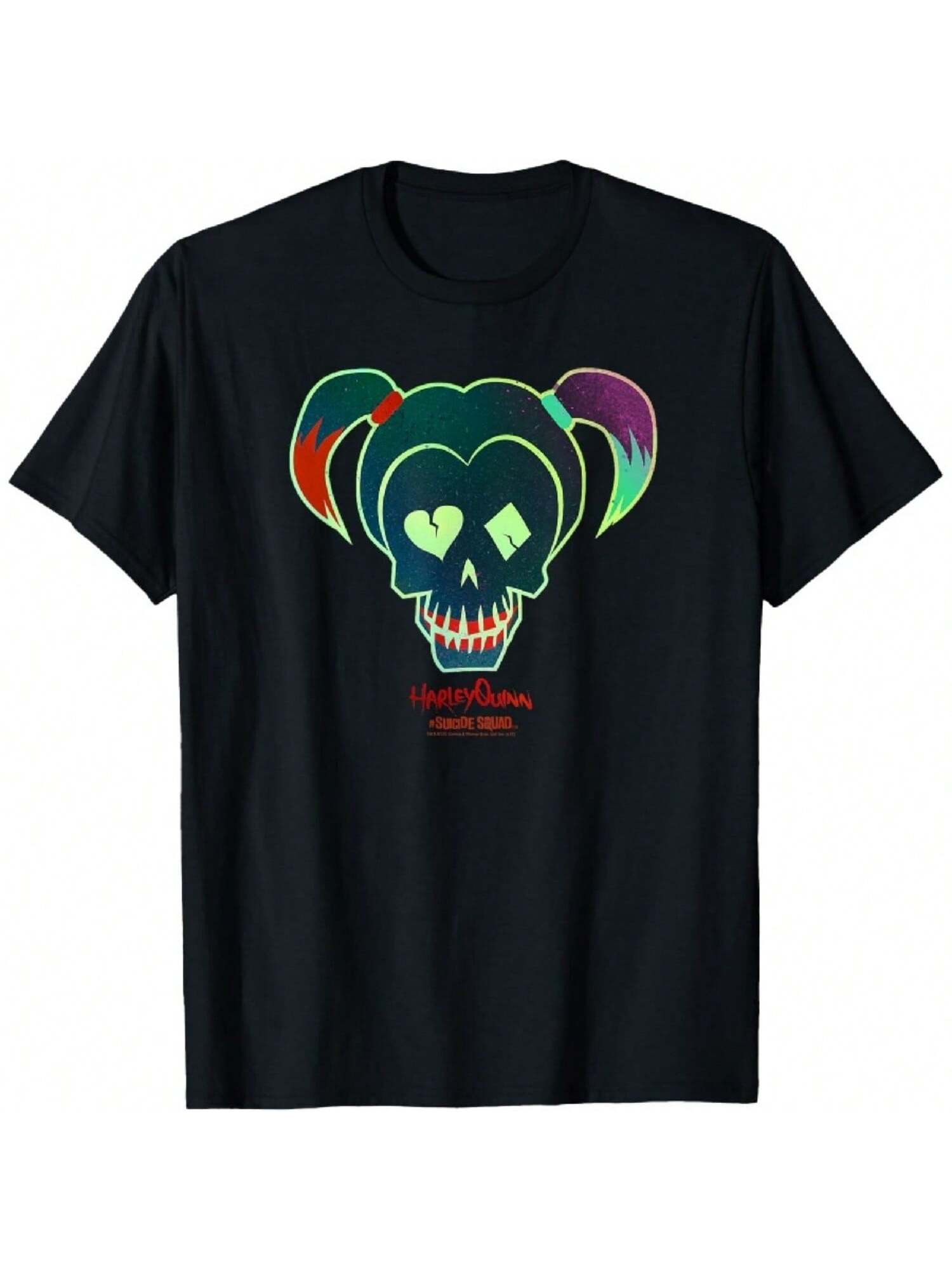 Suicide Squad Skull T-Shirt S разноцветный