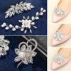 1PC Lady Shoe Clip Wedding Shoes High Heel Women Bride Decoration Rhinestone Shiny Decorative Clips Charm Buckle