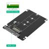 M.2 NGFF B Key auf 2,5 Zoll SATA SSD Gehäuse 6Gbps Festplattengehäuse Gehäuse M.2 NGFF SSD auf 2,5 Zoll SATA III Adapter für Laptop