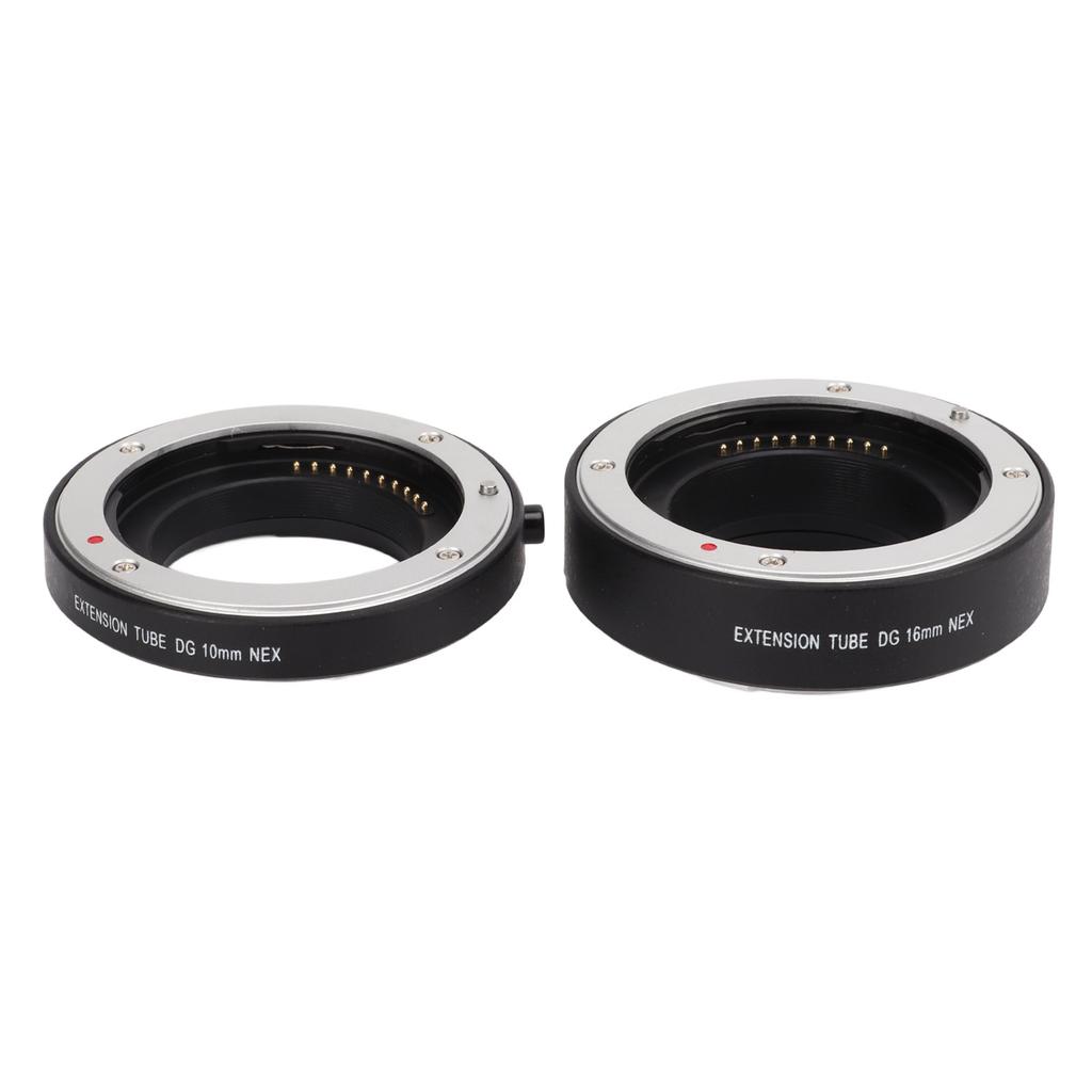 10mm 16mm Close Shot Adapter Ring Lens Auto Focus Extension Tube for Sony NEX Mount Camera