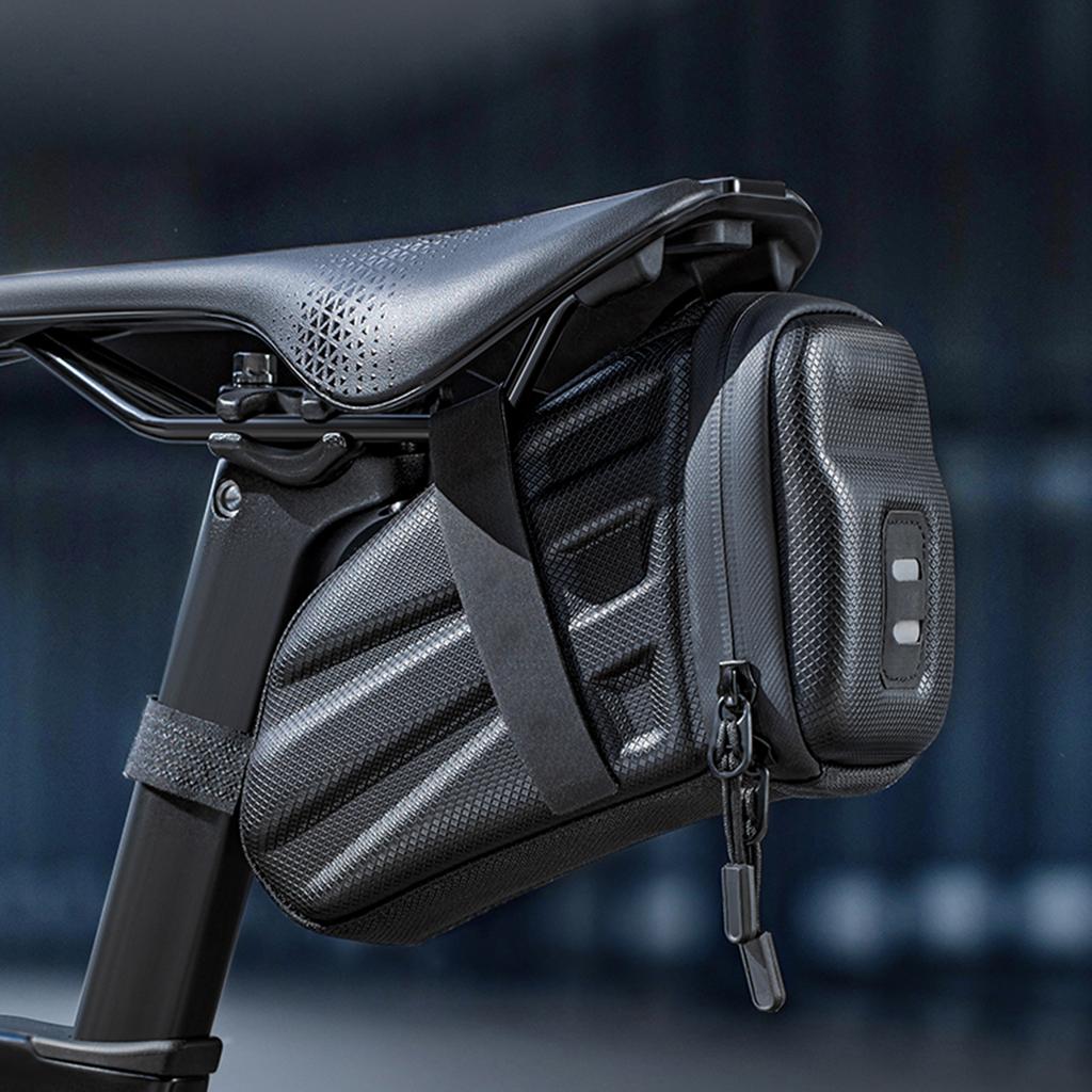 Bike Saddle Bag For Adult Bikes 1.8L Hard Shell Tail Bag For Riding Mountain Bike Accessories Bike S