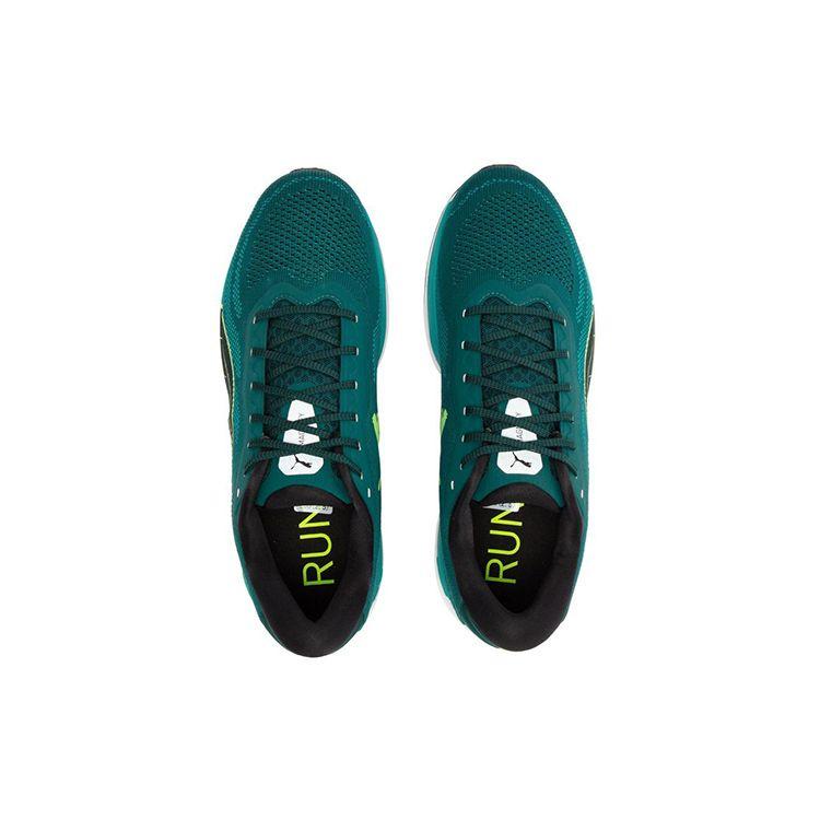 Puma Magnify Nitro Knit Material Confortabil Absorbție Șocuri Antiderapant Rezistent la Uzură Pantofi de Alergare Casual cu Top Jos Bărbați sneaker 376907-03