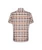 Dagseusyeocheu Silk Blend Medium Check Casual Short Sleeve Shirt_Dls1Shcs142I1