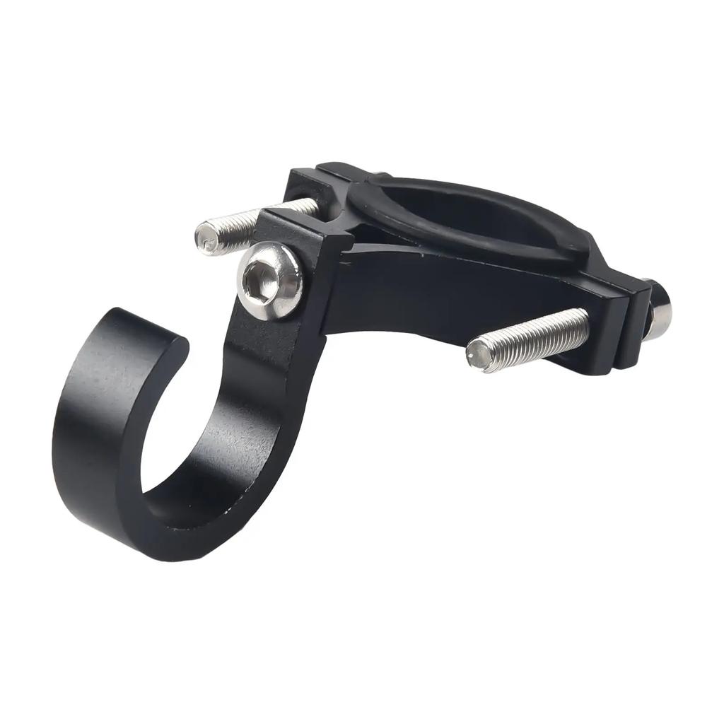 Universal Aluminum Alloy Hook Hanger Holder for Scooter Bike Motorcycle Bag - Adjustable 20-35mm Tube Clamp Mount Accessory