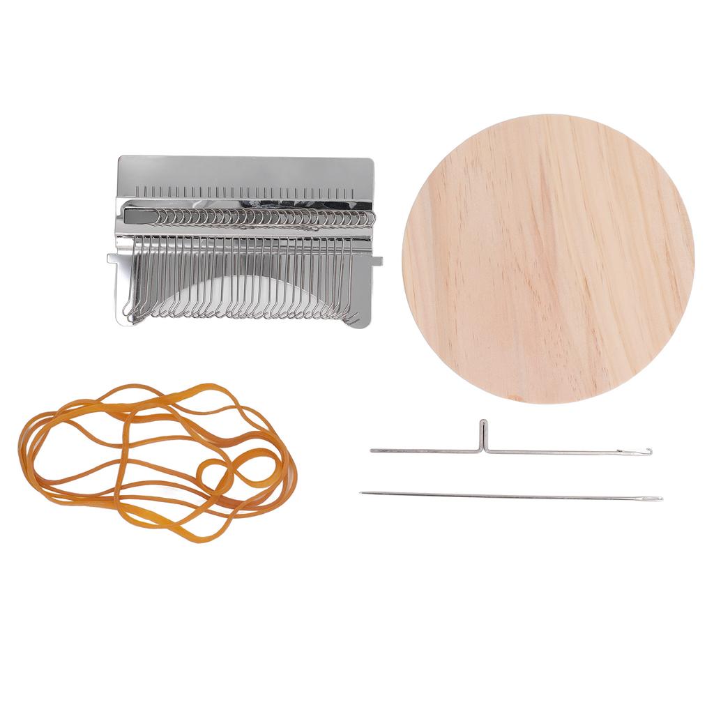 28 Pins Convenient Darning Loom Manual Darning Weaving Loom Tool for Socks Clothes