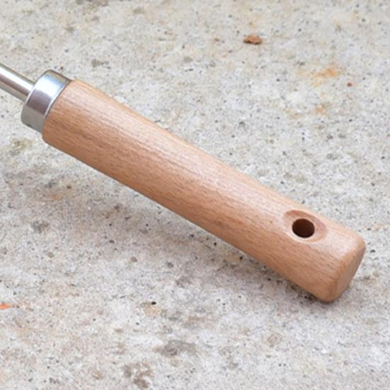 Gardening 3-Teeth Weeder Puller Long Handle Heavy Duty Outdoor Garden Lawn Farm Backyard Weed Remover Manual Weeding Uprooting Pulling Tools