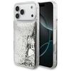 Etui Guess Liq. Glitzer Anhänger für iPhone 17 Pro Max Silber