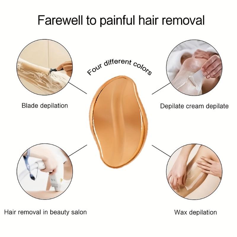 1 PC Crystal Hair Removal Tool for Men and Women - Painless Exfoliating Device, Reusable