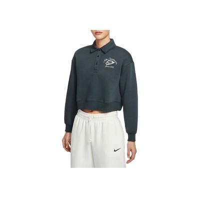 Sportswear Phoenix Solid Loose Long Sleeve Sweatshirt Women Sweatshirt IM7487-390