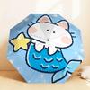 Adorable Cat with Starfish & Mermaid Tail Umbrella: Perfect for Outdoor Adventures 108