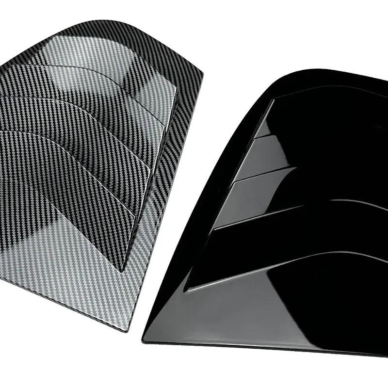 For BMW 3 Series F30 318i 320i 325i 2013- Car Rear Window Shutter Cover Trim Window Louver Side Vent Trim