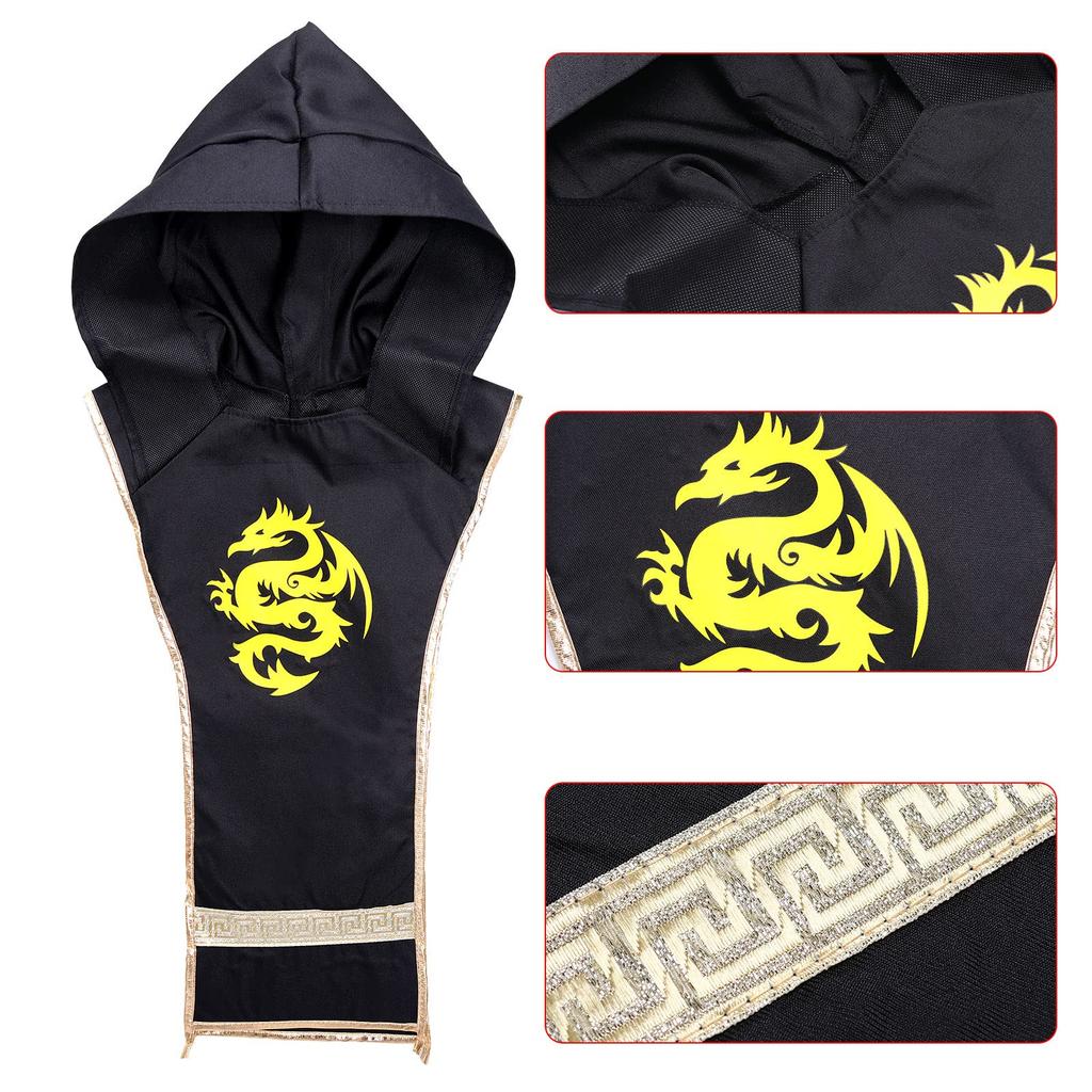 Formemory Ninja Costume for and Shinobi Perfect for Cultural and School Festivals Boys, Halloween, Samurai, Costume, Halloween, Parties, Events,