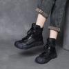 Small Thick-soled Roman Breathable Cool Boots Women's Lightweight Breathable Mesh 2025 Spring and Summer Thin Hollow Martin Boots