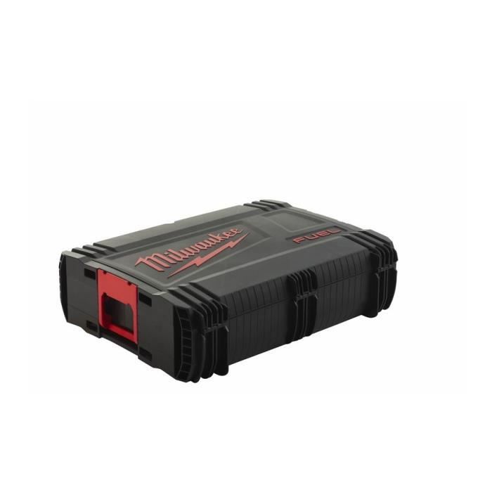Malette de rangement HD box MILWAUKEE - avec mousse et poignées