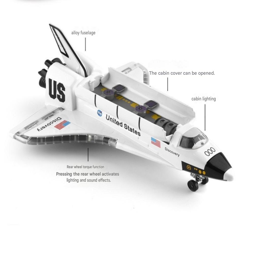 Columbia Space Shuttle Model Children's Spaceship Toy, Large 19.5*14*7.1cm