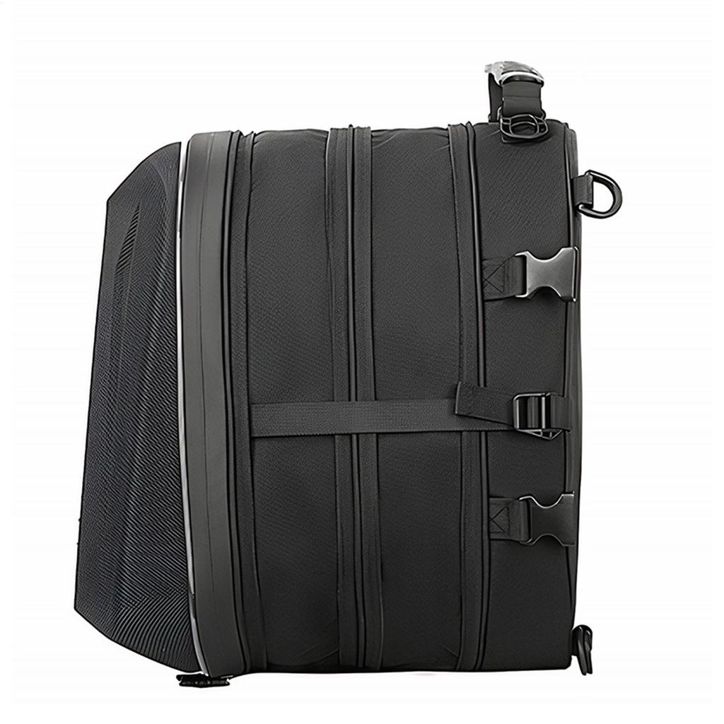 Motorrad-Hecktasche 20L-28L Erweiterbar Hartschalen-Rucksack Wasserdichte Motorrad-Helm-Tasche Für Motorrad Roller