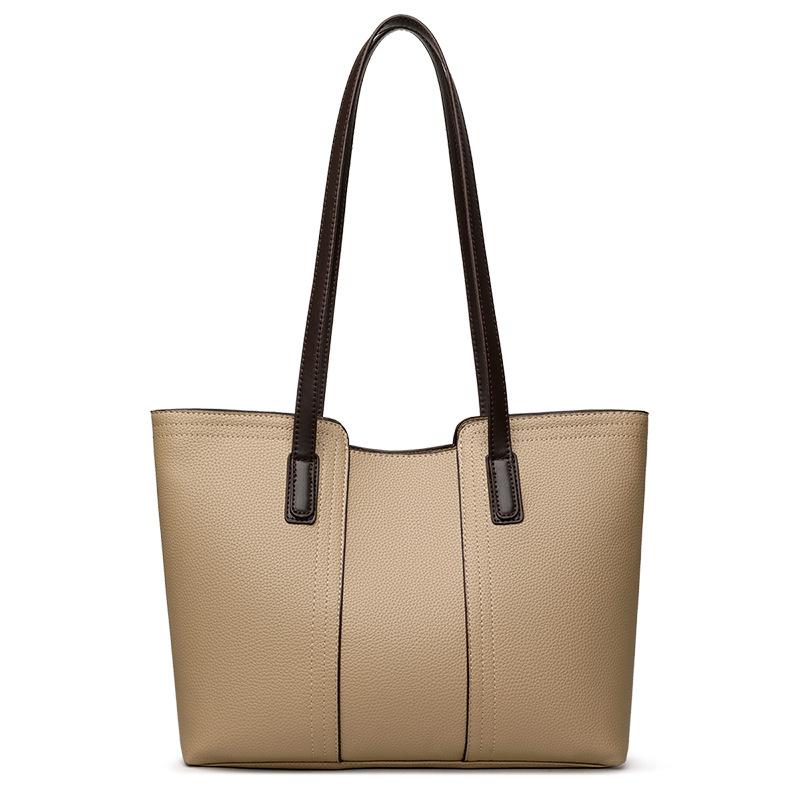 Tote bag large capacity bag new new texture fashionable versatile single shoulder fashionable commuter bag