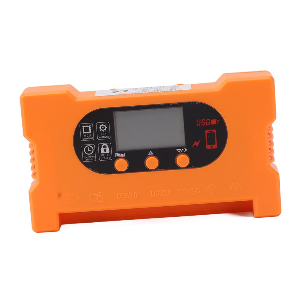 Solar Charge Controller Type C Fast Charge Drive Control Short Circuit Protection Automatic Battery Recognition Solar