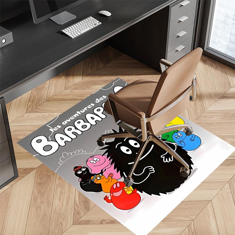 Barbapapa1 Printed Absorbent Washable Carpet, Non-Slip Bathroom Mats, Kitchen Rugs, Yoga Mat,Living Room Entrance, Camping Picnic Rugs