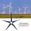 100W Wind Turbines Wind Generator 5 Blades Wind Power Supplies High Efficiency Power Supply for Boats Mobile Homes
