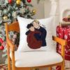 Campus Love Story H-Heartstopper Pillow Case Silky Short Plush With Invisible Zipper Dustproof Sofa Cushion Cover For Home Decor