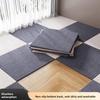 Self Adhesive Carpet Floor Tiles Anti-Slip Reusable Carpet Squares Peel and Stick Carpet Floor Tile DIY for Bedroom (10 Pcs)