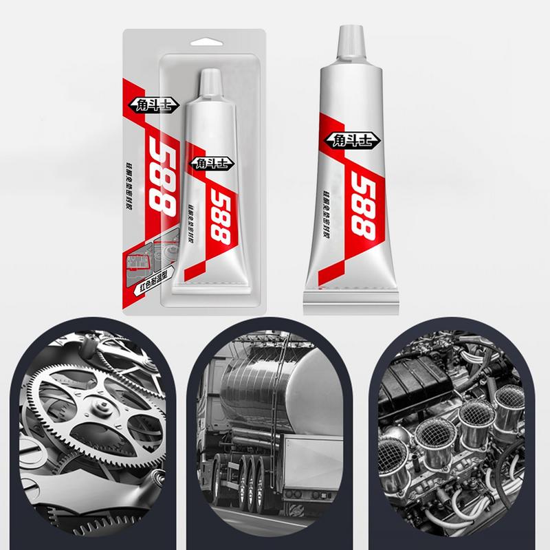 Silicone Gasket Maker High Temperature RTV Oil Resistance Sealant 85g High-Temperature Silicone Sealant For Automotive Motorbike